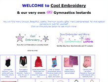 Tablet Screenshot of coolembroidery.com.au